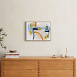 "Feeling The Day 2" - Art Print in Periwinkle by Karyn Denten - In a Room
