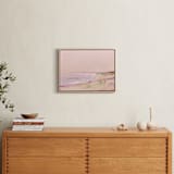 "Ocean Eve" - Art Print in Dusty Mauve by Eric Ransom - In a Room