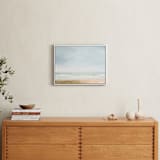 "Carefree" - Art Print in Aqua Blue by Amy Hall - In a Room