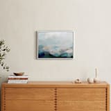 "Lifting Fog" - Art Print in Jewel by Nicole Walsh - In a Room