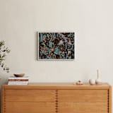 "Over saturated garden" - Art Print in Over blue by Bethania Lima - In a Room