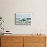 "Soft Break" - Art Print in Pale Aqua by BROOK PAGE - In a Room
