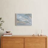 "Blue Sage" - Art Print in Sea Blue by Julia Contacessi - In a Room