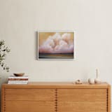 "Hope and Warmth" - Art Print in Honey Yellow by Mya Bessette - In a Room