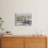 "Stand Still" - Art Print in Sandy Beach by Jess Franks - In a Room
