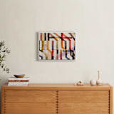 "pipes I" - Art Print in Rust by Sumak Studio - In a Room