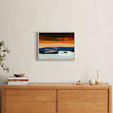 "Solitude" - Art Print in Multi-Colored by Simona Gocan - In a Room