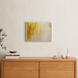 "In Gold" - Art Print in gold lavendar by Nell Waters Bernegger - In a Room