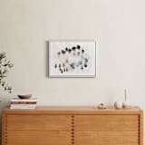 "Magnetic II" - Art Print in Black and White by Elle Claire - In a Room