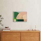 "Where the Memories Take Me" - Art Print in Spring Green by Christina Flowers - In a Room