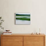"Lush Glades l" - Art Print in Green Apple by Debra Pruskowski - In a Room