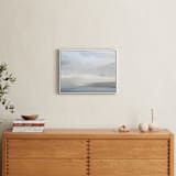 "Clarity Found" - Art Print in Sky Blue by Amy Hall - In a Room