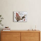 "Meet Me There" - Art Print in Blush Pink by Sarah McInroe - In a Room