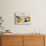 "Alongside" - Art Print in Navy Blue by Parima Studio - In a Room