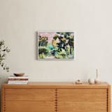 "Dappled Light" - Art Print in Pinky Peach by Jess Franks - In a Room