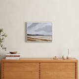 "US 90 To Valentine" - Art Print in Mist by Kati Ramer - In a Room