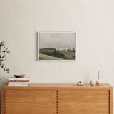 "Peaceful Vines" - Art Print in warm sky by Amanda Phelps - In a Room