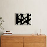 "Missed Connections" - Art Print in Black and White by Ilana Greenberg - In a Room