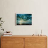 "Changing Light" - Art Print in Moonlight Blue by Brian Sostrom - In a Room