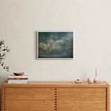 "A Slight Chance" - Art Print in Turquoise by Kelly Money - In a Room