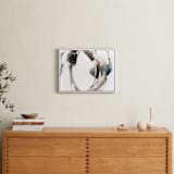"Surrounding" - Art Print in grey wash by Michelle Lee - In a Room