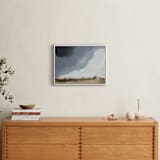 "Dusk In The Chisos" - Art Print in Indigo by Kati Ramer - In a Room