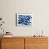 "Navy Night" - Art Print in Navy by Katie Craig - In a Room