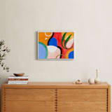 "Everybody needs beauty" - Art Print in red by FERNANDA MARTINEZ - In a Room