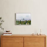 "Los Angeles landscape" - Art Print in Green Hills by Kelly Witmer - In a Room