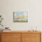 "Land of Plenty" - Art Print in Yellow by Emily Jeffords - In a Room