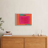 "Caliente" - Art Print in White by Amy Gray - In a Room