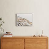 "Aurum 3" - Art Print in snow by Kamala Nahas - In a Room