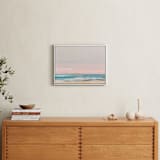 "beach impressions" - Art Print in Blue Turqouise by Eric Ransom - In a Room