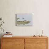 "My Jungle Friends 1" - Art Print in Swamp by Anequ Studio - In a Room