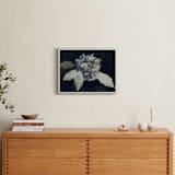 "Hortensia" - Art Print in Midnight by Courtney Crane - In a Room