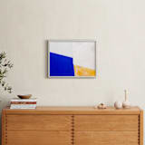 "Color Block" - Art Print in Sun by Heather Deffense - In a Room
