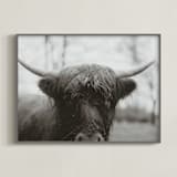 "The Approach" - Art Print in Onyx by Chelsea Victoria - Framed