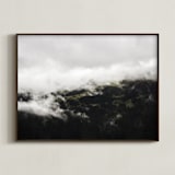 "In the Clouds" - Art Print in Forest by Wildfield Paper Co - Framed