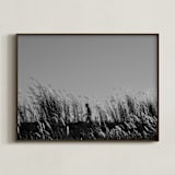 "Flight and Hike II" - Art Print in Dusk by Alaric Yanos - Framed