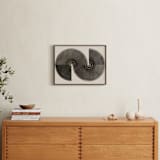 "Turn" - Art Print in Sand by Molly Lloyd - In a Room