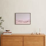 "Suspended time" - Art Print in Chalk Pink by Leia Matt - In a Room