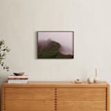 "A Restart" - Art Print in Dark Moss Green by Tania Medeiros - In a Room