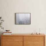 "Layers" - Art Print in Tranquil Gray by Shannon Howard - In a Room