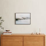 "Revealing II" - Art Print in Seaweed Green by Tania Medeiros - In a Room