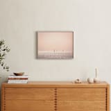 "Outer Banks Wind Surfers" - Art Print in blush pink by Ann Hudec - In a Room