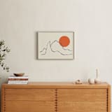 "Rise Again" - Art Print in Clementine by Adelyn T. - In a Room