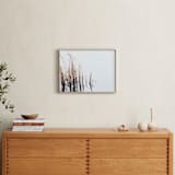 "Abstract Reeds" - Art Print in Fog by Robin Ott - In a Room