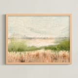 "From Here On" - Art Print in Moss by Holly Whitcomb - Framed