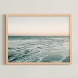 "Mint Morning" - Art Print in Sea by ALICIA BOCK - Framed