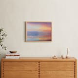 "Across the Reef" - Art Print in Sunrise Pastels by Zemina Zaferakis - In a Room